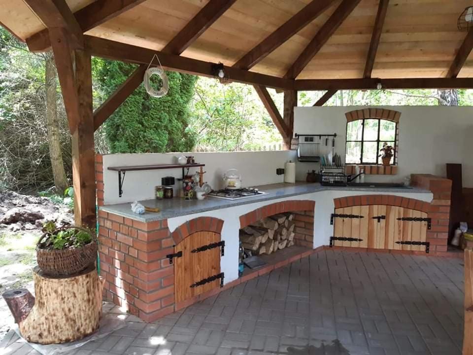 Dziki Brzeg Jezioraka Villa Zalewo  ภายนอก รูปภาพ